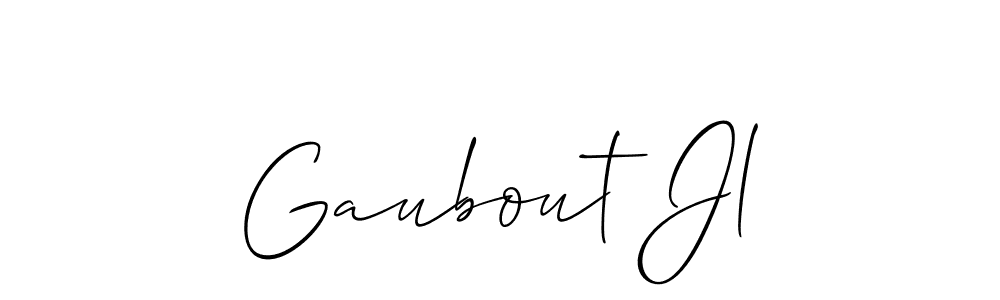 Here are the top 10 professional signature styles for the name Gaubout Jl. These are the best autograph styles you can use for your name. Gaubout Jl signature style 2 images and pictures png