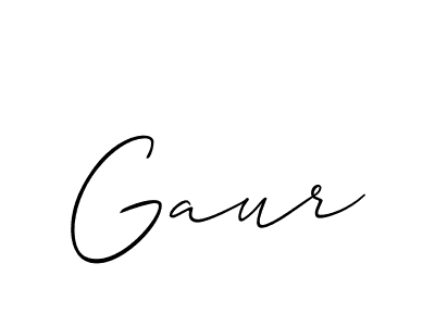 Also we have Gaur name is the best signature style. Create professional handwritten signature collection using Allison_Script autograph style. Gaur signature style 2 images and pictures png