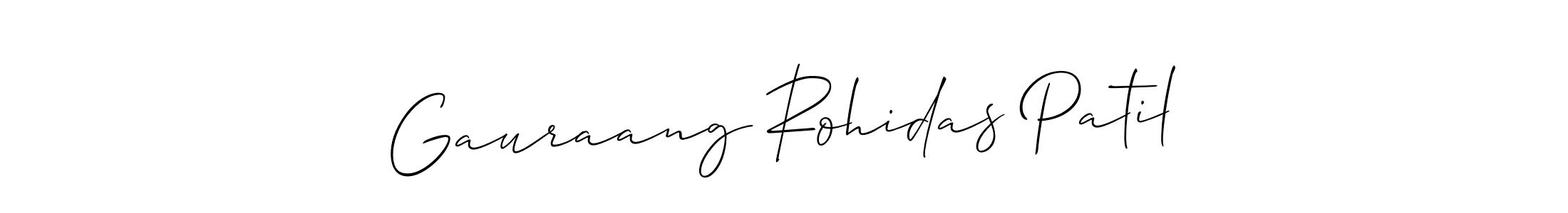 Make a beautiful signature design for name Gauraang Rohidas Patil. Use this online signature maker to create a handwritten signature for free. Gauraang Rohidas Patil signature style 2 images and pictures png