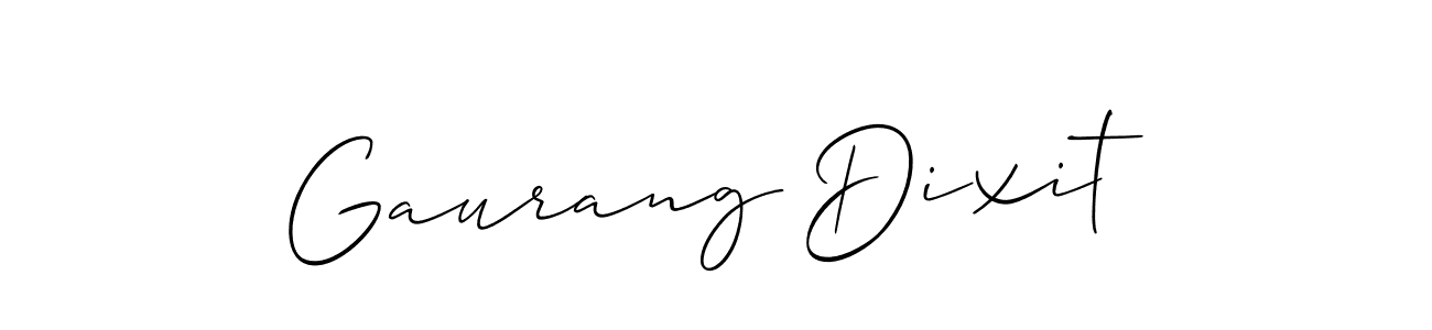 You should practise on your own different ways (Allison_Script) to write your name (Gaurang Dixit) in signature. don't let someone else do it for you. Gaurang Dixit signature style 2 images and pictures png