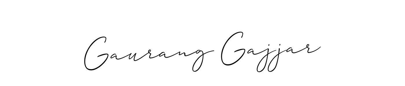 Once you've used our free online signature maker to create your best signature Allison_Script style, it's time to enjoy all of the benefits that Gaurang Gajjar name signing documents. Gaurang Gajjar signature style 2 images and pictures png