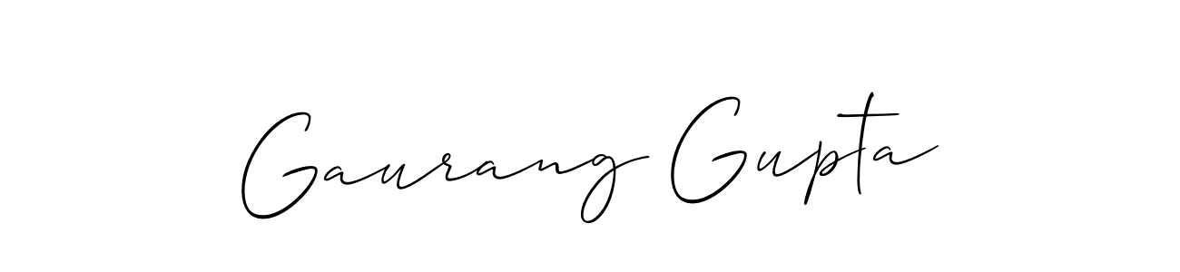 if you are searching for the best signature style for your name Gaurang Gupta. so please give up your signature search. here we have designed multiple signature styles  using Allison_Script. Gaurang Gupta signature style 2 images and pictures png