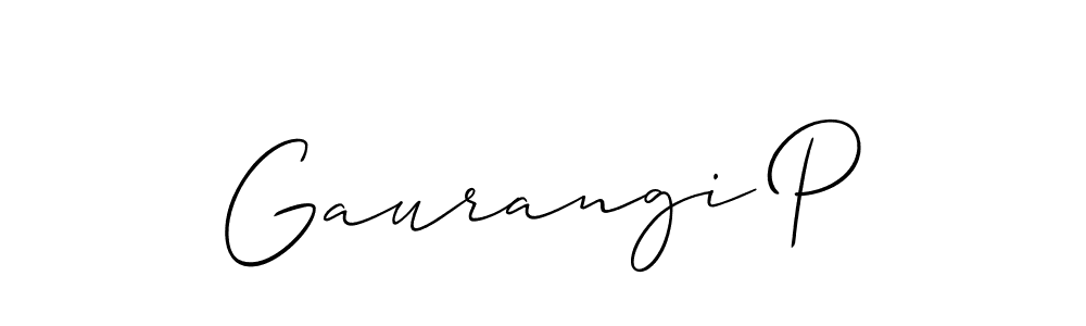 This is the best signature style for the Gaurangi P name. Also you like these signature font (Allison_Script). Mix name signature. Gaurangi P signature style 2 images and pictures png