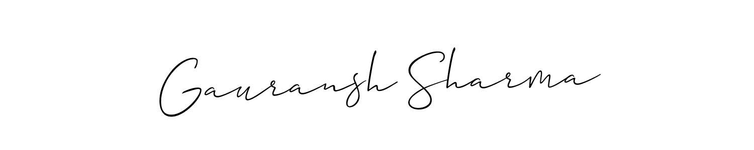 You can use this online signature creator to create a handwritten signature for the name Gauransh Sharma. This is the best online autograph maker. Gauransh Sharma signature style 2 images and pictures png