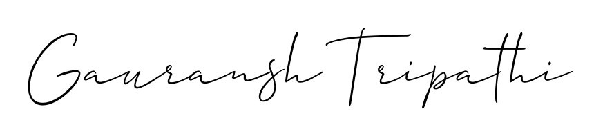 An effortless, minimalist signature concept for Gauransh Tripathi using Allison_Script design. Clean lines that look great on any document. Gauransh Tripathi signature style 2 images and pictures png