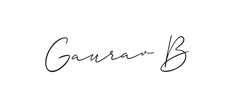 Here are the top 10 professional signature styles for the name Gaurav B. These are the best autograph styles you can use for your name. Gaurav B signature style 2 images and pictures png