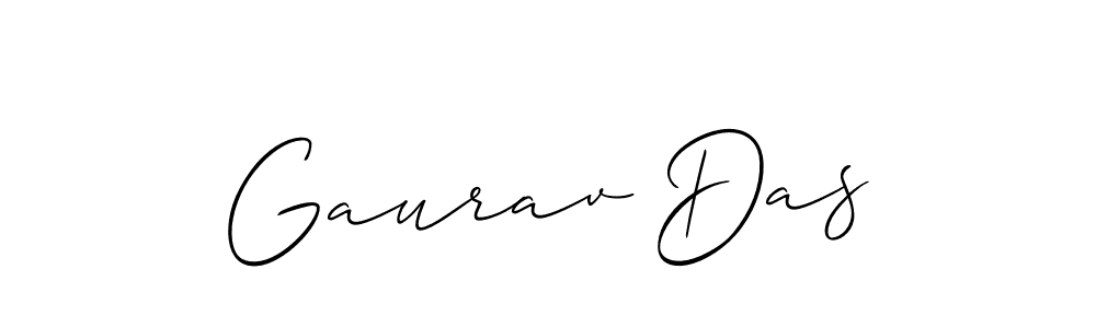 if you are searching for the best signature style for your name Gaurav Das. so please give up your signature search. here we have designed multiple signature styles  using Allison_Script. Gaurav Das signature style 2 images and pictures png