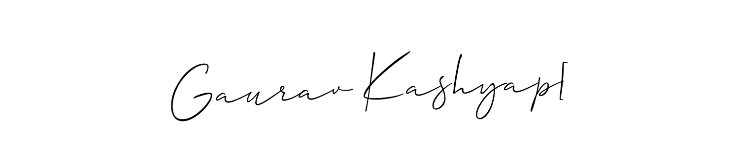 You can use this online signature creator to create a handwritten signature for the name Gaurav Kashyap[. This is the best online autograph maker. Gaurav Kashyap[ signature style 2 images and pictures png