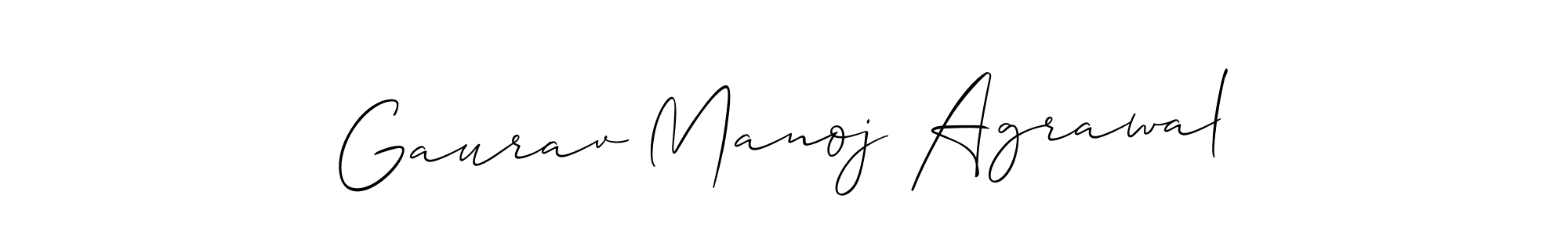 See photos of Gaurav Manoj Agrawal official signature by Spectra . Check more albums & portfolios. Read reviews & check more about Allison_Script font. Gaurav Manoj Agrawal signature style 2 images and pictures png