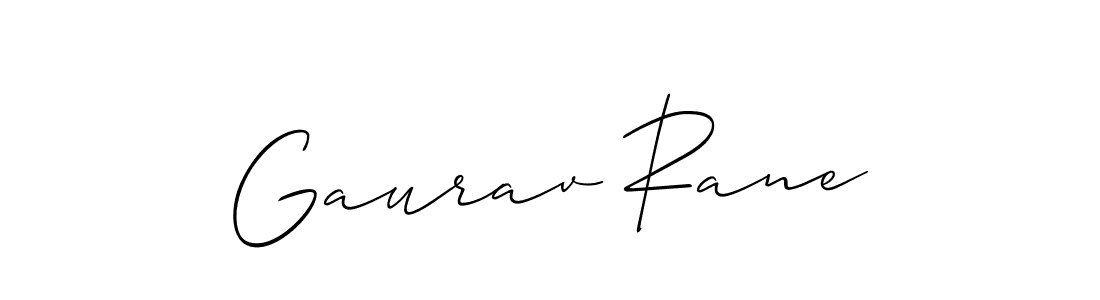 How to Draw Gaurav Rane signature style? Allison_Script is a latest design signature styles for name Gaurav Rane. Gaurav Rane signature style 2 images and pictures png