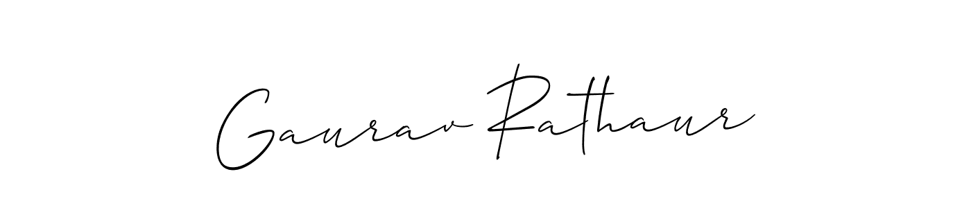 Similarly Allison_Script is the best handwritten signature design. Signature creator online .You can use it as an online autograph creator for name Gaurav Rathaur. Gaurav Rathaur signature style 2 images and pictures png