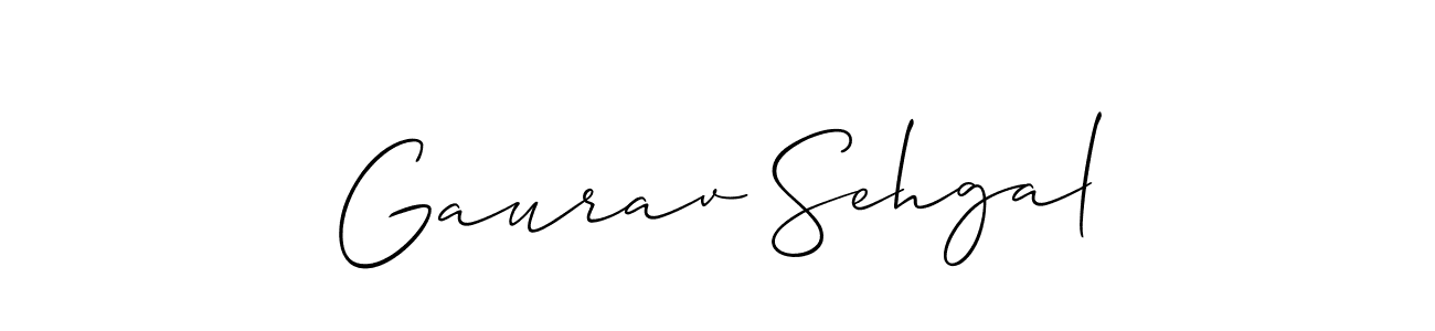 Also You can easily find your signature by using the search form. We will create Gaurav Sehgal name handwritten signature images for you free of cost using Allison_Script sign style. Gaurav Sehgal signature style 2 images and pictures png