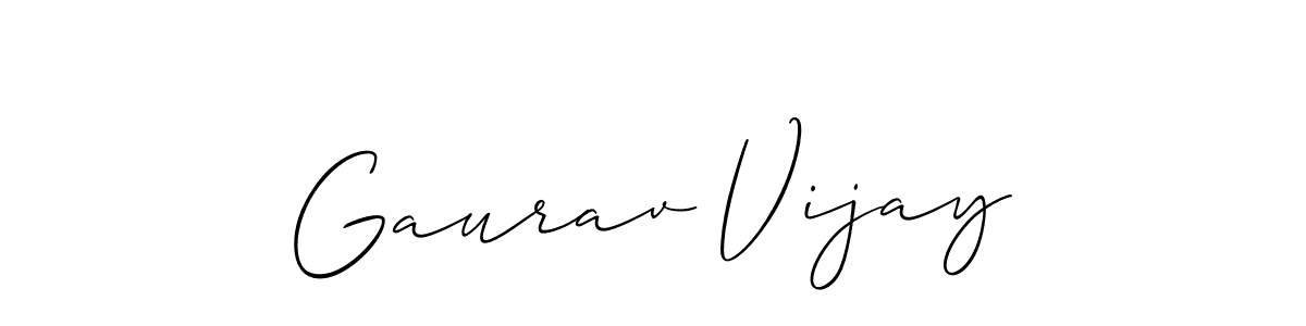 Make a beautiful signature design for name Gaurav Vijay. Use this online signature maker to create a handwritten signature for free. Gaurav Vijay signature style 2 images and pictures png