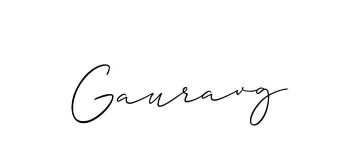 Allison_Script is a professional signature style that is perfect for those who want to add a touch of class to their signature. It is also a great choice for those who want to make their signature more unique. Get Gauravg name to fancy signature for free. Gauravg signature style 2 images and pictures png