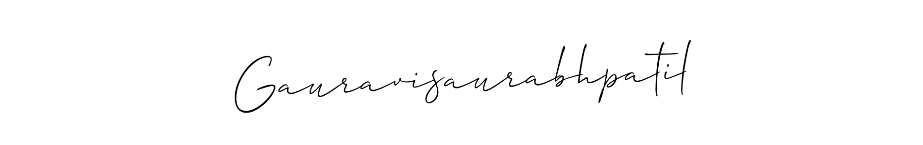 Gauravisaurabhpatil stylish signature style. Best Handwritten Sign (Allison_Script) for my name. Handwritten Signature Collection Ideas for my name Gauravisaurabhpatil. Gauravisaurabhpatil signature style 2 images and pictures png