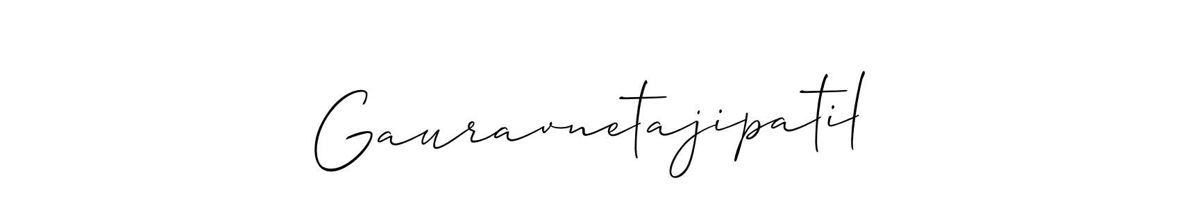 You can use this online signature creator to create a handwritten signature for the name Gauravnetajipatil. This is the best online autograph maker. Gauravnetajipatil signature style 2 images and pictures png