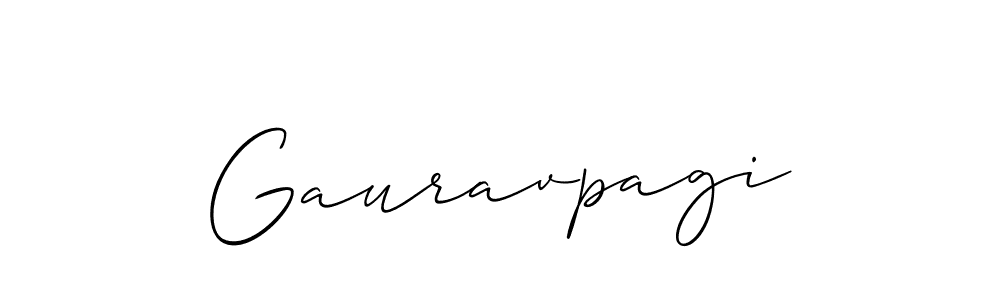 Best and Professional Signature Style for Gauravpagi. Allison_Script Best Signature Style Collection. Gauravpagi signature style 2 images and pictures png