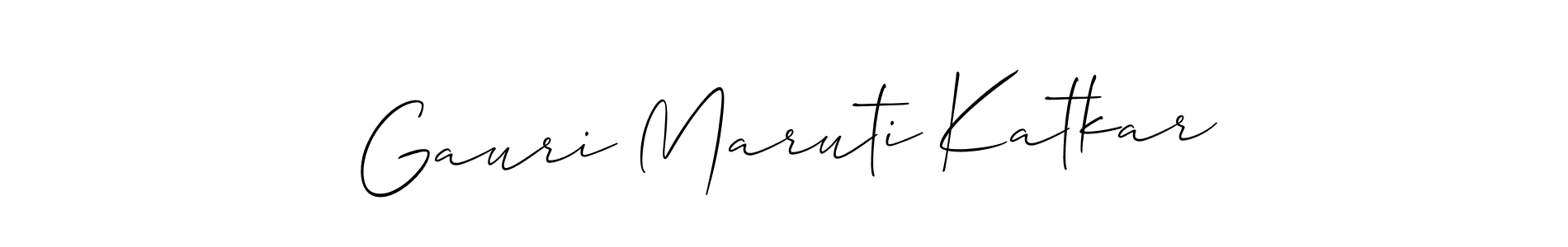 Best and Professional Signature Style for Gauri Maruti Katkar. Allison_Script Best Signature Style Collection. Gauri Maruti Katkar signature style 2 images and pictures png