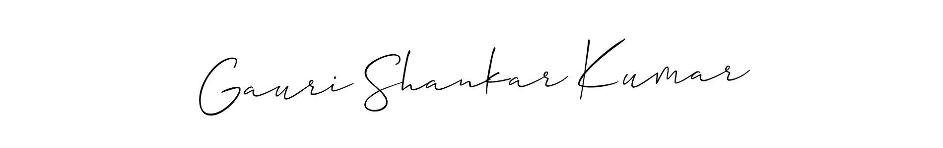 Make a beautiful signature design for name Gauri Shankar Kumar. Use this online signature maker to create a handwritten signature for free. Gauri Shankar Kumar signature style 2 images and pictures png