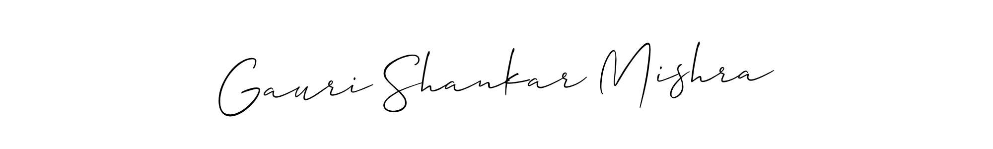 Make a beautiful signature design for name Gauri Shankar Mishra. Use this online signature maker to create a handwritten signature for free. Gauri Shankar Mishra signature style 2 images and pictures png