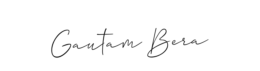 Similarly Allison_Script is the best handwritten signature design. Signature creator online .You can use it as an online autograph creator for name Gautam Bera. Gautam Bera signature style 2 images and pictures png