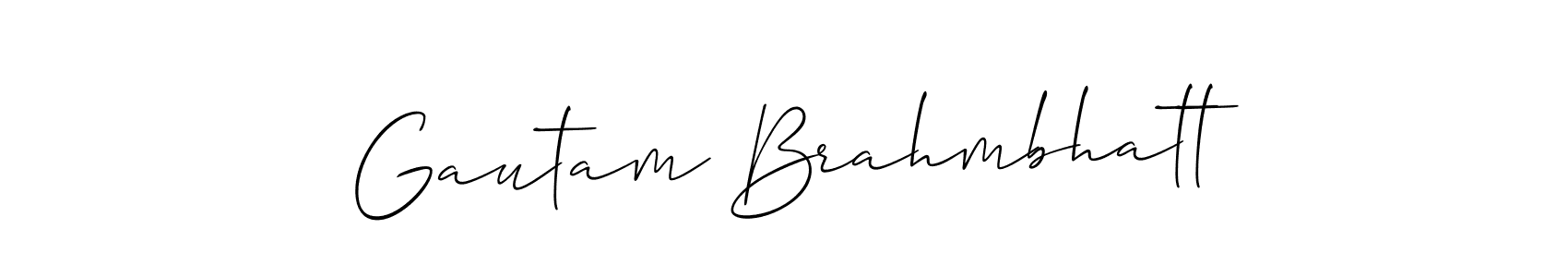 This is the best signature style for the Gautam Brahmbhatt name. Also you like these signature font (Allison_Script). Mix name signature. Gautam Brahmbhatt signature style 2 images and pictures png