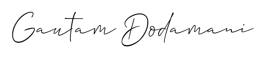 The Allison_Script font transforms the name Gautam Dodamani into an executive sign with sharp precision and distinguished character. Gautam Dodamani signature style 2 images and pictures png