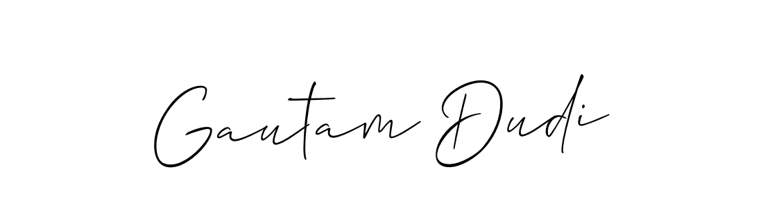 See photos of Gautam Dudi official signature by Spectra . Check more albums & portfolios. Read reviews & check more about Allison_Script font. Gautam Dudi signature style 2 images and pictures png