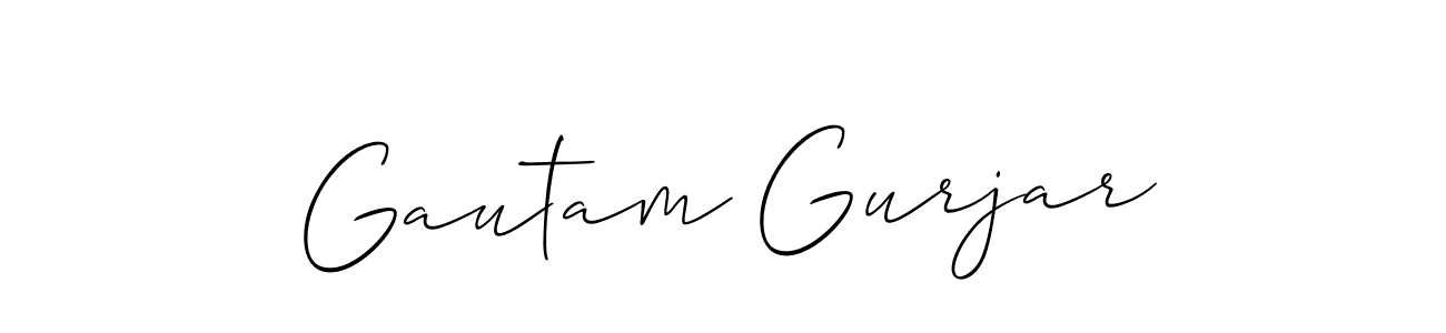 Once you've used our free online signature maker to create your best signature Allison_Script style, it's time to enjoy all of the benefits that Gautam Gurjar name signing documents. Gautam Gurjar signature style 2 images and pictures png