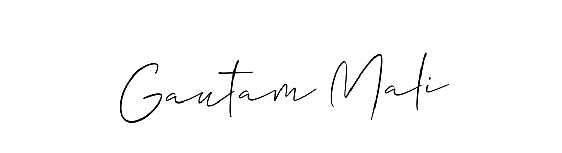 See photos of Gautam Mali official signature by Spectra . Check more albums & portfolios. Read reviews & check more about Allison_Script font. Gautam Mali signature style 2 images and pictures png