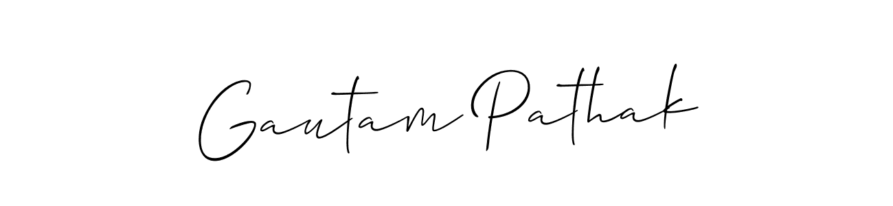 Here are the top 10 professional signature styles for the name Gautam Pathak. These are the best autograph styles you can use for your name. Gautam Pathak signature style 2 images and pictures png