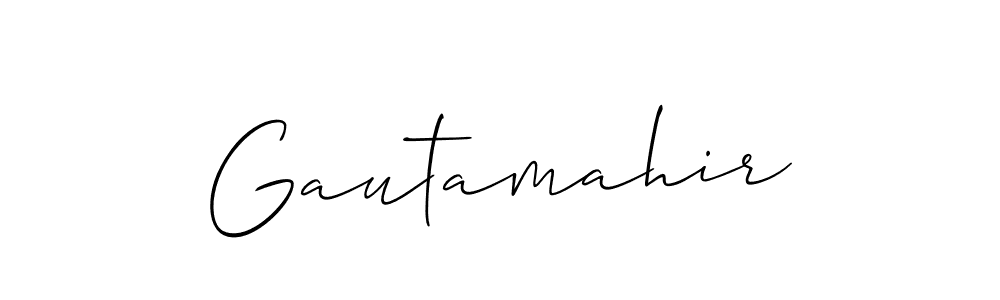 Check out images of Autograph of Gautamahir name. Actor Gautamahir Signature Style. Allison_Script is a professional sign style online. Gautamahir signature style 2 images and pictures png