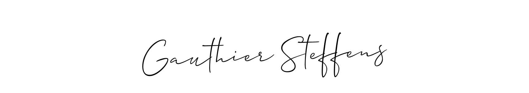 Once you've used our free online signature maker to create your best signature Allison_Script style, it's time to enjoy all of the benefits that Gauthier Steffens name signing documents. Gauthier Steffens signature style 2 images and pictures png