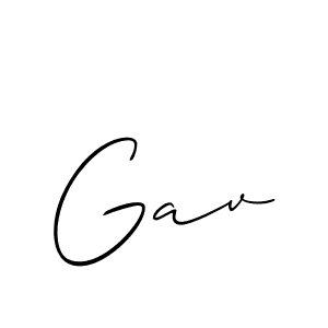 How to Draw Gav signature style? Allison_Script is a latest design signature styles for name Gav. Gav signature style 2 images and pictures png