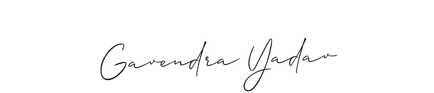 Make a beautiful signature design for name Gavendra Yadav. Use this online signature maker to create a handwritten signature for free. Gavendra Yadav signature style 2 images and pictures png