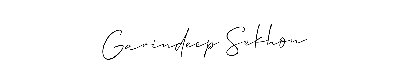 This is the best signature style for the Gavindeep Sekhon name. Also you like these signature font (Allison_Script). Mix name signature. Gavindeep Sekhon signature style 2 images and pictures png