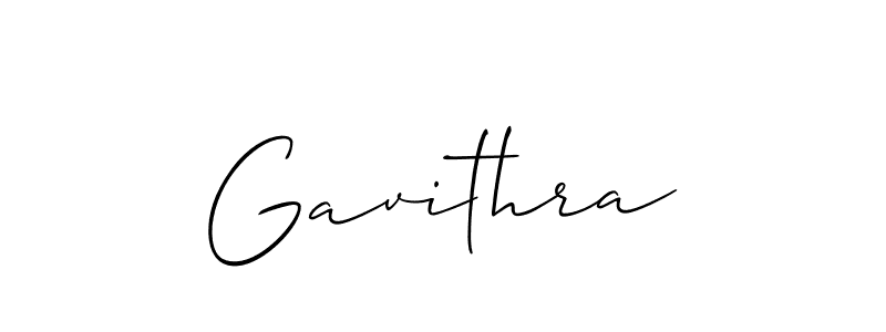 Create a beautiful signature design for name Gavithra. With this signature (Allison_Script) fonts, you can make a handwritten signature for free. Gavithra signature style 2 images and pictures png