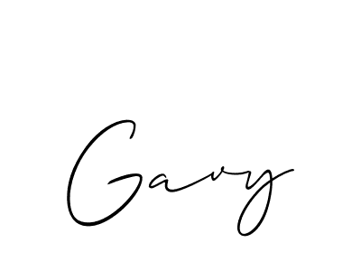 if you are searching for the best signature style for your name Gavy. so please give up your signature search. here we have designed multiple signature styles  using Allison_Script. Gavy signature style 2 images and pictures png