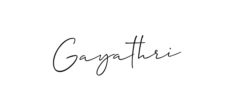 Best and Professional Signature Style for Gayathri. Allison_Script Best Signature Style Collection. Gayathri signature style 2 images and pictures png