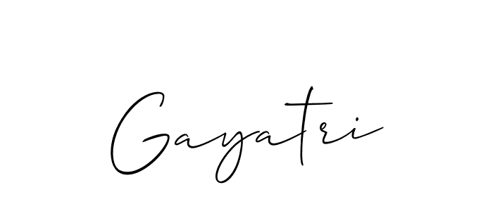 You should practise on your own different ways (Allison_Script) to write your name (Gayatri) in signature. don't let someone else do it for you. Gayatri signature style 2 images and pictures png