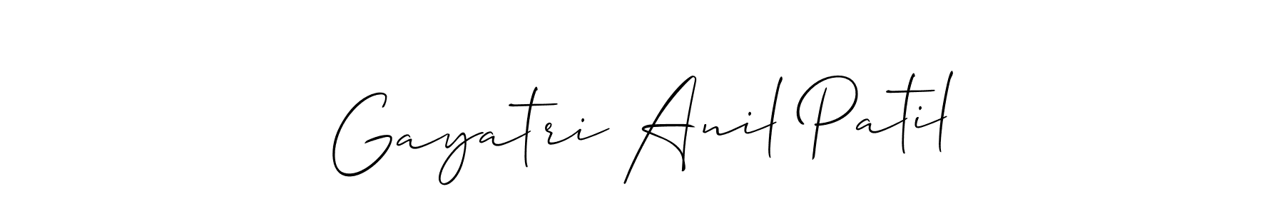 Best and Professional Signature Style for Gayatri Anil Patil. Allison_Script Best Signature Style Collection. Gayatri Anil Patil signature style 2 images and pictures png