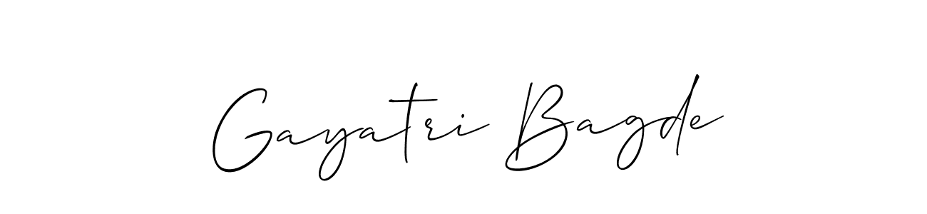Once you've used our free online signature maker to create your best signature Allison_Script style, it's time to enjoy all of the benefits that Gayatri Bagde name signing documents. Gayatri Bagde signature style 2 images and pictures png