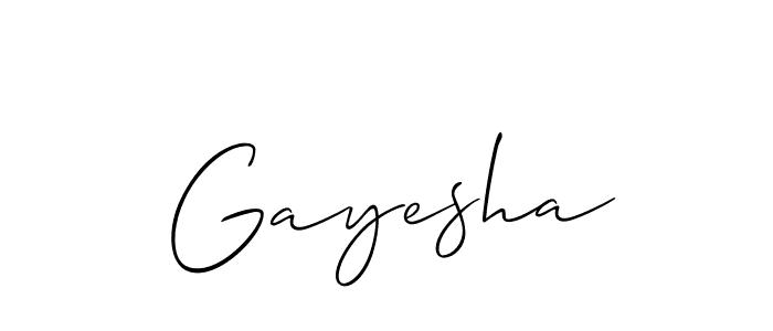 Check out images of Autograph of Gayesha name. Actor Gayesha Signature Style. Allison_Script is a professional sign style online. Gayesha signature style 2 images and pictures png