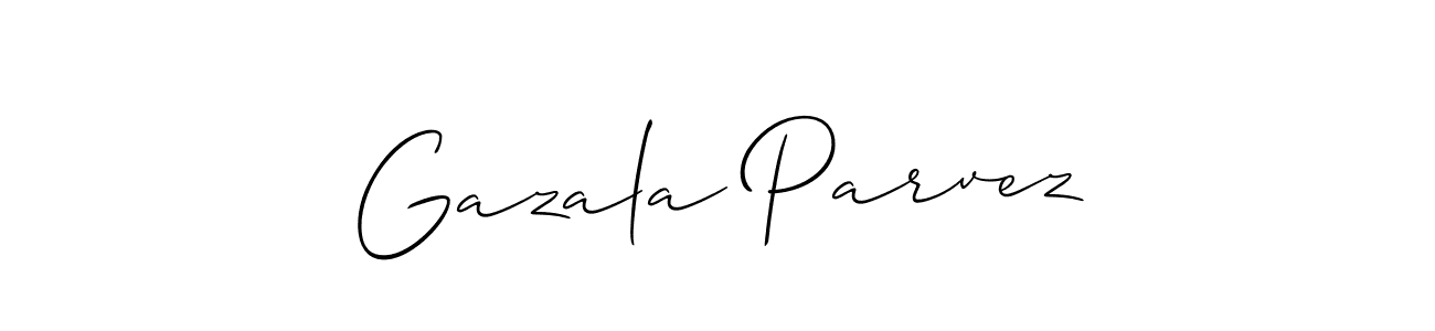See photos of Gazala Parvez official signature by Spectra . Check more albums & portfolios. Read reviews & check more about Allison_Script font. Gazala Parvez signature style 2 images and pictures png