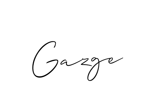 Make a beautiful signature design for name Gazge. Use this online signature maker to create a handwritten signature for free. Gazge signature style 2 images and pictures png