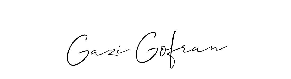 Check out images of Autograph of Gazi Gofran name. Actor Gazi Gofran Signature Style. Allison_Script is a professional sign style online. Gazi Gofran signature style 2 images and pictures png