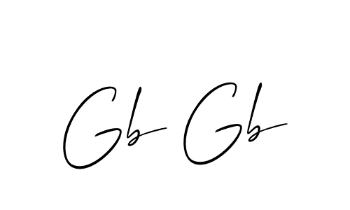 Gb Gb stylish signature style. Best Handwritten Sign (Allison_Script) for my name. Handwritten Signature Collection Ideas for my name Gb Gb. Gb Gb signature style 2 images and pictures png