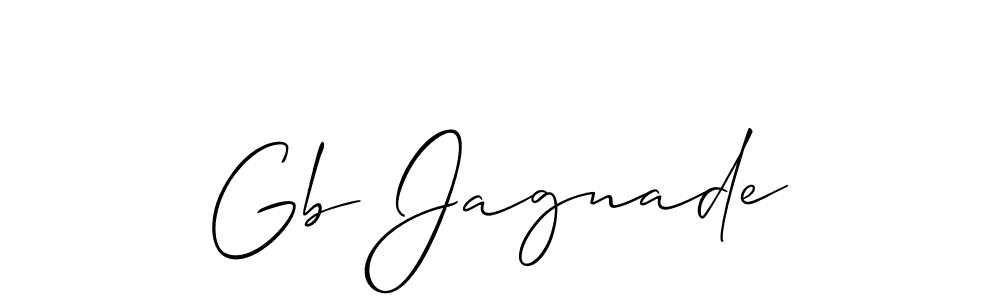 Make a short Gb Jagnade signature style. Manage your documents anywhere anytime using Allison_Script. Create and add eSignatures, submit forms, share and send files easily. Gb Jagnade signature style 2 images and pictures png