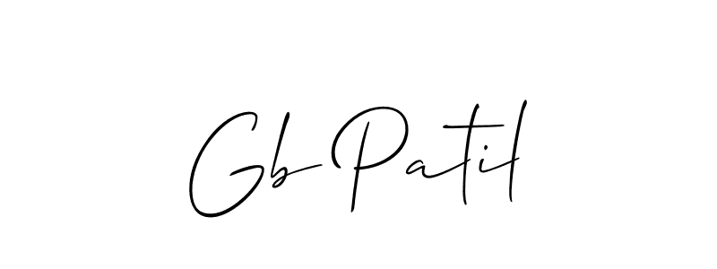 Check out images of Autograph of Gb Patil name. Actor Gb Patil Signature Style. Allison_Script is a professional sign style online. Gb Patil signature style 2 images and pictures png