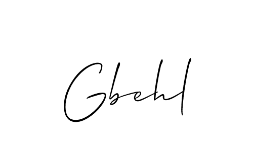 Once you've used our free online signature maker to create your best signature Allison_Script style, it's time to enjoy all of the benefits that Gbehl name signing documents. Gbehl signature style 2 images and pictures png